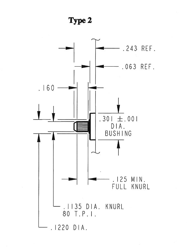 Type 2 Synchronous Motor Gear Box Output 